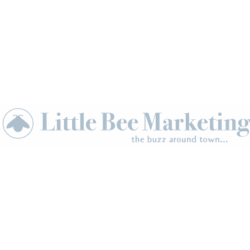 little bee marketing gray logo